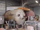 Used- Pfaudler Glass Lined Reactor, Type E12000. Working capacity 3175 gallon (12,000 liter). 7'8