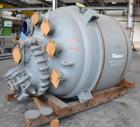 Used Pfaudler Type E3000 Glass Lined Reactor, 3000 Liter (792.75 Gallon)