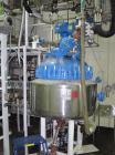 Used Pfaudler Glass Lined Reactor, 50 gallon, model E32-50-100-150. 32'' Diameter x 12'' straight side. 2:1 Elliptical bolt on head, 2:1 elliptical bottom. Internal rated 100 psi/FV at -20 to 450 deg...