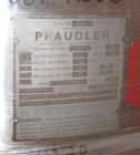 Used Pfaudler Glass Lined Reactor, 50 gallon, model E32-50-100-150. 32'' Diameter x 12'' straight side. 2:1 Elliptical bolt on head, 2:1 elliptical bottom. Internal rated 100 psi/FV at -20 to 450 deg...
