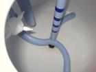 Used Pfaudler Glass Lined Reactor, 50 gallon, model E32-50-100-150. 32'' Diameter x 12'' straight side. 2:1 Elliptical bolt on head, 2:1 elliptical bottom. Internal rated 100 psi/FV at -20 to 450 deg...