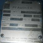 Used Pfaudler Glass Lined Reactor, 200 gallon, model E40-200-100-150. 40