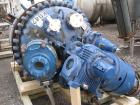 Used Pfaudler Glass Lined Reactor, 200 gallons, model E40-200-100-90, rated 100 psi and full vacuum at 450 F nternal, jacketed for 90 psi and full vacuum at 350 f, 4 DTW Pfaudler agitator drive with ...