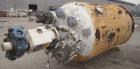 Used Pfaudler Glass Lined Reactor, 1000 gallon, model JCW 54-1000. 5029 white glass with calibration lines. Internal rated 100 psi/fv at 500 deg F, jacket rated 90 psi at 500 deg F. 4RW drive with me...
