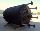 Used Pfaudler Glass Lined Reactor, 4,000 Gallon, 3315 Blue Glass, Vertical.
