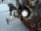 Used Pfaudler Glass Lined Reactor, 4,000 Gallon, 3315 Blue Glass, Vertical.