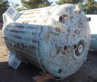 Used Pfaudler K Series Glass Lined Dual Rated, Lethal Service Reactor, 1000 gallon, 9129 white glass, model KC-60-1000-100-90. 60