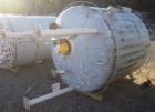 Used Pfaudler K Series Glass Lined Reactor, 750 gallon, 9129 white glass, model KC-60-750-100. 60