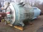 Used Pfaudler K Series Glass Lined Reactor, 2000 gallon, 9129 white glass, model KC-78-2000-100-90. 78
