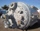 Used Pfaudler K Series Glass Lined Reactor, 2500 gallon, 9129 white glass, model KC-84-2500-100-90. 84