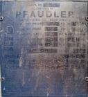 Used- Pfaudler K Series Glass Lined Reactor, 2500 gallon, 9129 white glass, model KC-84-2500-100-90. 84