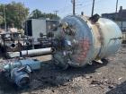 Used 2,000 Gallon Pfaudler Glass Lined Reactor