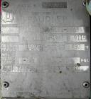 Used Pfaudler Glass Lined Clamp Top Reactor, 30 gallon, 9115 glass, vertical. Approximately 22