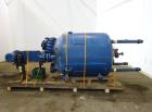 Used Pfaudler Closed Top Glass Lined Reactor, 500 Gallon, Vertical.