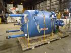 Used Pfaudler Closed Top Glass Lined Reactor, 500 Gallon, Vertical.