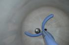 Used Pfaudler Closed Top Glass Lined Reactor, 500 Gallon, Vertical.