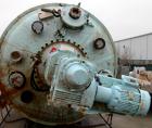USED: Pfaudler 4000 gallon glass lined reactor, model RA-96. 96