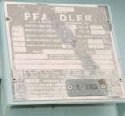 USED:Pfaudler closed tank glass lined reactor, model RA48-300,300 gallon, vertical. 9115 glass. 48