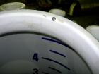 USED:Pfaudler closed tank glass lined reactor, model RA48-500, 500 gallon, vertical. 9129 white glass. 48
