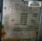 USED:Pfaudler closed tank glass lined reactor, model RA48-500, 500 gallon, vertical. 9129 white glass. 48