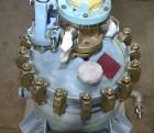 Pfaudler 10 Gallon Model RT14-10 Glass Lined 9115 Vertical Reactor