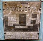 Used: Pfaudler glass lined clamp top reactor, 200 gallon, model RT40-200-10-100, 9125 white glass. Approximately 40