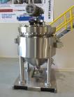 Used Pfaudler RX Series Pharmaceutical Glass Lined Reactor, 75 Gallon, Vertical