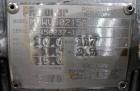 Used Pfaudler RX Series Pharmaceutical Glass Lined Reactor, 75 Gallon, Vertical