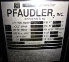 Used Pfaudler RX Series Pharmaceutical Glass Lined Reactor, 75 Gallon, Vertical