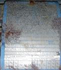 USED: Pfaudler glass lined reactor, 750 gallons, 5015 glass, vertical, 60