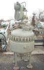 Unused-Used: 50 gallon Pfaudler glass lined reactor, 32" diameter, clamped top. Internal rated 100 psi/full vacuum @450 deg ...