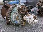 Used Pfaudler Clamp Top Glass Lined Reactor, 200 gallon, 5025 white glass. Approximately 42