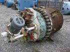 Used Pfaudler Clamp Top Glass Lined Reactor, 200 gallon, 5025 white glass. Approximately 42