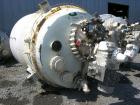 Used- Pfaudler Glass Lined Reactor, 2000 gallon, 3009 white glass with calibration lines. Approximately 76