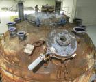 Used Pfaudler 3000 Gallon Glass Lined Reactor Body with Covers. Model RA-96. 96