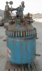 Used: Pfaudler glass lined clamp top reactor, 100 gallon, 3315 glass. Approximately 28