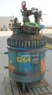 Used: Pfaudler glass lined clamp top reactor, 100 gallon, 3315 glass. Approximately 28