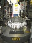 Used Pfaudler Glass Lined Reactor, 500 gallon. 9115 glass. Internal rated 100 psi/fv at 450 deg.f., jacket rated 100 psi at 450 deg.f.. 4RW drive with mechanical seal and a 3 blade retreat curve agit...