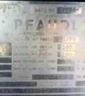 Used Pfaudler Glass Lined Reactor, 50 Gallon