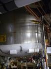 Used- Pfaudler Glass Lined Reactor, 5000 gallon, 9129 white glass with calibration lines, vertical. Approximately 102