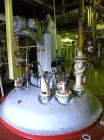Used Pfaudler Glass Lined Reactor, 3000 gallon, 9129 white glass with calibration lines, vertical. Approximately 96