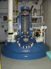 Used Pfaudler Glass Lined Reactor, 2114 gallon (8,000 liter), 9145 white glass, vertical. Welded dished top and bottom. Internal rated 6.6 bar/full vacuum (95 psi/FV) at -29 to 200 deg C (-20 to 392 ...