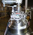 Used Pfaudler Glass Lined Reactor, 30 Gallon. Dished top, coned bottom. Internal rated 100 psi & FV at 450/-100 degrees F, stainless steel jacket rated 90 psi at 350/-100 degrees F.. Pfaudler DTW agi...