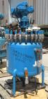 Used Pfaudler Glass Lined Reactor, 50 gallon, 5015 blue glass, vertical. Approximate 26