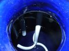 Used Pfaudler Glass Lined Reactor, 50 gallon, 5015 blue glass, vertical. Approximate 26