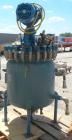 Used Pfaudler Glass Lined Reactor, 50 gallon, 5015 blue glass, vertical. Approximate 26