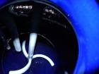 Used Pfaudler Glass Lined Reactor, 50 gallon, 5015 blue glass, vertical. Approximate 26