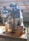 Used Pfaudler Glass Lined Reactor, 100 gallon, model E32-100-100-150. 32
