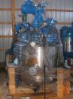 Used Pfaudler Glass Lined Reactor, 100 gallon, model E32-100-100-150. 32