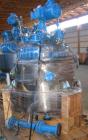 Used Pfaudler Glass Lined Reactor, 100 gallon, model E32-100-100-150. 32